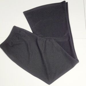 NWT Suzanne Betro Black Flare Elastic Waist Pants (1X)
